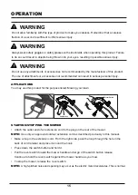 Preview for 15 page of LawnMaster MEB1014M Operator'S Manual