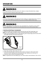 Preview for 18 page of LawnMaster MEB1116K Operator'S Manual