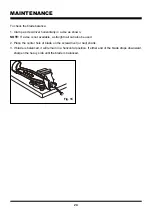 Preview for 24 page of LawnMaster MEB1116K Operator'S Manual