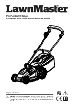 Preview for 1 page of LawnMaster MEB1840M Instruction Manual