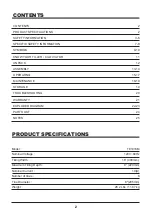 Preview for 2 page of LawnMaster TE1016M Operator'S Manual