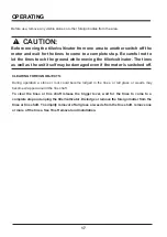 Preview for 17 page of LawnMaster TE1016M Operator'S Manual