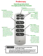 Preview for 16 page of LAZBOY 16H Series Operating Instructions Manual