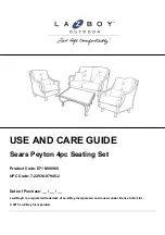 LAZBOY 7-22938-07945-2 Use And Care Manual preview