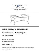 Preview for 25 page of LAZBOY 7 22938 11312 5 Use And Care Manual