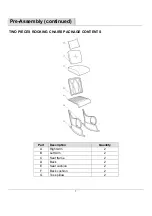 Preview for 7 page of LAZBOY Avery 4pc Seating Set Use And Care Manual