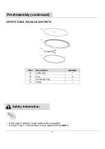 Preview for 9 page of LAZBOY Avery 4pc Seating Set Use And Care Manual