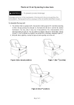 Предварительный просмотр 5 страницы LAZBOY Breckenridge Recliner Owner'S Manual