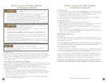 Preview for 7 page of LAZBOY Bronze Luxury-Lift Series Operating Instructions Manual