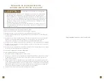 Preview for 19 page of LAZBOY Bronze Luxury-Lift Series Operating Instructions Manual