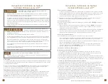 Preview for 27 page of LAZBOY Bronze Luxury-Lift Series Operating Instructions Manual