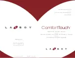 LAZBOY ComfortTouch Series Operating Instructions Manual preview
