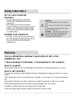 Preview for 3 page of LAZBOY D71 M12785 Use And Care Manual