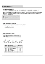 Preview for 5 page of LAZBOY D71 M12785 Use And Care Manual