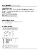 Preview for 15 page of LAZBOY D71 M12785 Use And Care Manual