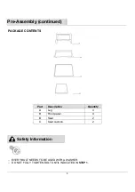 Preview for 6 page of LAZBOY D71 M20938 Use And Care Manual