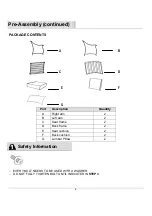 Preview for 6 page of LAZBOY D71 M20949 Use And Care Manual