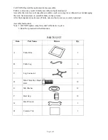 Предварительный просмотр 3 страницы LAZBOY D71 M80903 Owner'S Manual