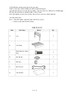 Предварительный просмотр 3 страницы LAZBOY D71 M80904 Owner'S Manual