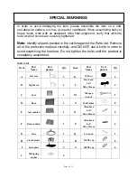 Preview for 3 page of LAZBOY D71 M80917 Owner'S Manual