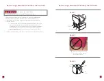 Preview for 4 page of LAZBOY Extra Large Recliner Series Operating Instructions Manual