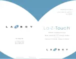 Preview for 1 page of LAZBOY La-Z-Touch Series Operating Instructions Manual