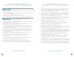 Preview for 3 page of LAZBOY La-Z-Touch Series Operating Instructions Manual