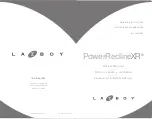 Preview for 1 page of LAZBOY PowerReclineXR Series Operating Instructions Manual