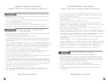 Preview for 3 page of LAZBOY PowerReclineXR Series Operating Instructions Manual