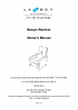 Preview for 1 page of LAZBOY Sawyer Recliner Owner'S Manual