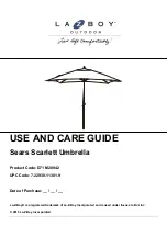 LAZBOY Scarlett D71 M20942 Use And Care Manual preview