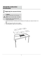 Preview for 17 page of LAZBOY Sears Bethany 7PC Dining Set Use And Care Manual