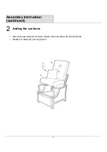 Preview for 8 page of LAZBOY Sears Peyton Recliner Use And Care Manual