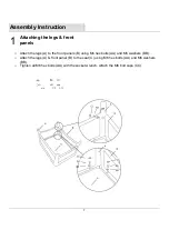 Preview for 7 page of LAZBOY Sears Scarlett Ottoman Use And Care Manual