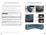 Preview for 9 page of LAZBOY ZMod POWER MOTION UPHOLSTERY Operating Instructions Manual