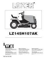 Preview for 1 page of LAZER LZ145H107AK Instruction Manual