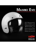 LAZER Mambo Evo User Manual preview