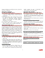 Предварительный просмотр 17 страницы LAZER Mambo Evo User Manual