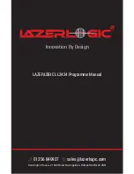 Lazerlogic LL2424 Programme Manual preview