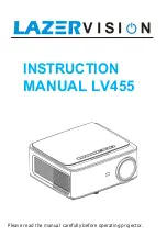 Предварительный просмотр 1 страницы LAZERVISION LV455 Instruction Manual