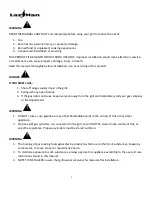 Preview for 2 page of LazyMan A1TS Use And Care Manual