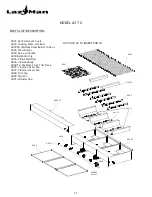 Preview for 35 page of LazyMan A1TS Use And Care Manual