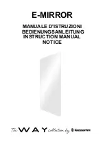 lazzarini Way E-Mirror Instruction Manual предпросмотр