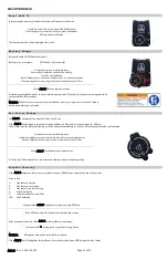 Предварительный просмотр 13 страницы LB Altimeters ARES II Manual