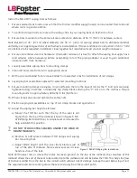 Предварительный просмотр 11 страницы LB Foster PROTECTOR IV Installation, Operation & Maintenance Manual