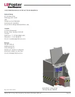 Предварительный просмотр 43 страницы LB Foster PROTECTOR IV Installation, Operation & Maintenance Manual