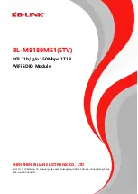 LB-Link BL-M8189ME1 User Manual preview