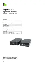 Предварительный просмотр 2 страницы lb pa Series Operation Manual