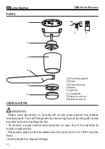 Предварительный просмотр 14 страницы LBA Home Appliance 129191302 User Manual