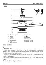 Preview for 14 page of LBA Home Appliance TUBE 128791402 User Manual